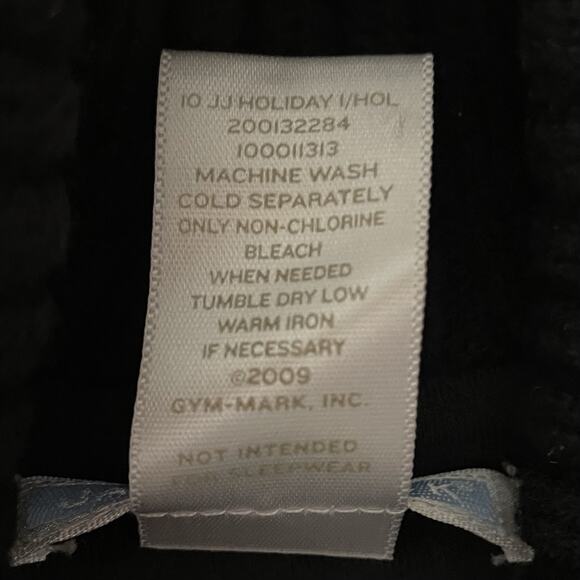 Janie and Jack Cardigan Sweater Knit 6 To 12 Mos Black Dog Shawl Collar Holiday - Picture 6 of 6